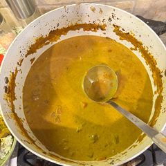 Burmese Coconut Curry with Beef A picture of Burmese Coconut Curry with Beef.