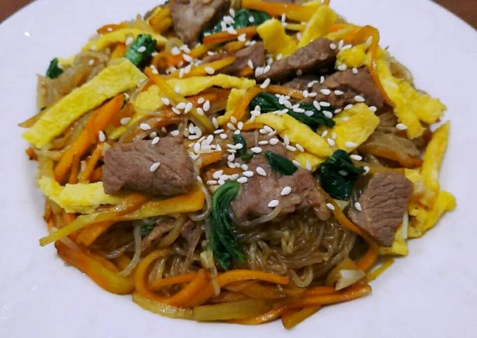 Japchae (Tumis Soun Korea)