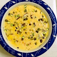 A picture of Sweet potatoes kheer.
