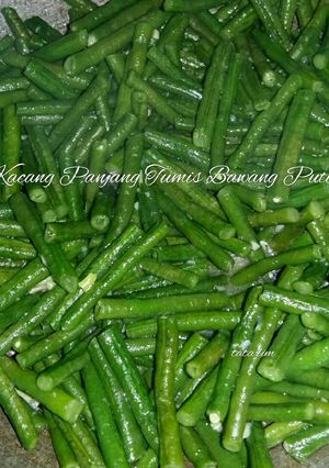 Foto resep Kacang Panjang Tumis Bawang Putih