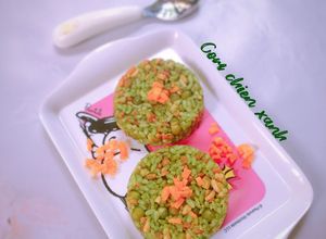 Hình của món Cơm Chiên Xanh cho bé.