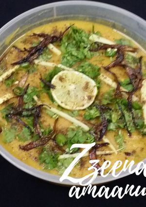 A picture of Hyderabadi Chicken Khichda.