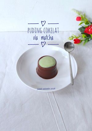 Foto resep Pusing Cokelat Vla Matcha
