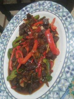 Foto resep Paru sapi tumis paprika