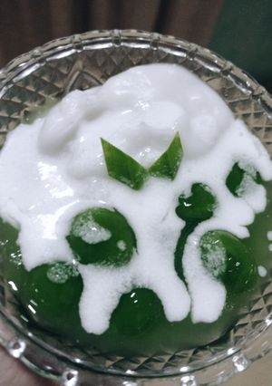 Foto resep Bubur sumsum candil pandan