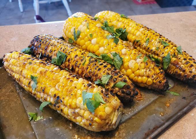 Simple Way to Prepare Any-night-of-the-week Grilled Corn on the Cob