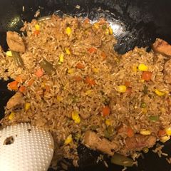 A picture of Minute Rice's Sweet & Sour Chicken.