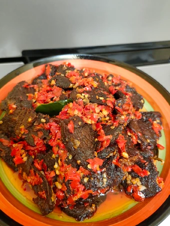 Cara Gampang Menyiapkan Resep Dendeng sapi balado Anti Ribet, Mantap