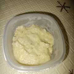 A picture of Belut dan labu Siam (menu mpasi).