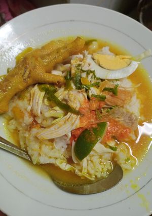 Foto resep Soto Ayam Kuah Bening Berkaldu Nikmat