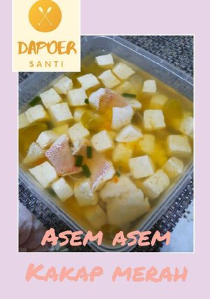 Foto resep Asem asem kakap merah
