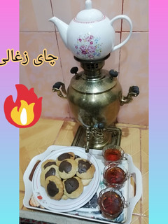 عکسی از دستور چای دارچین زغالی