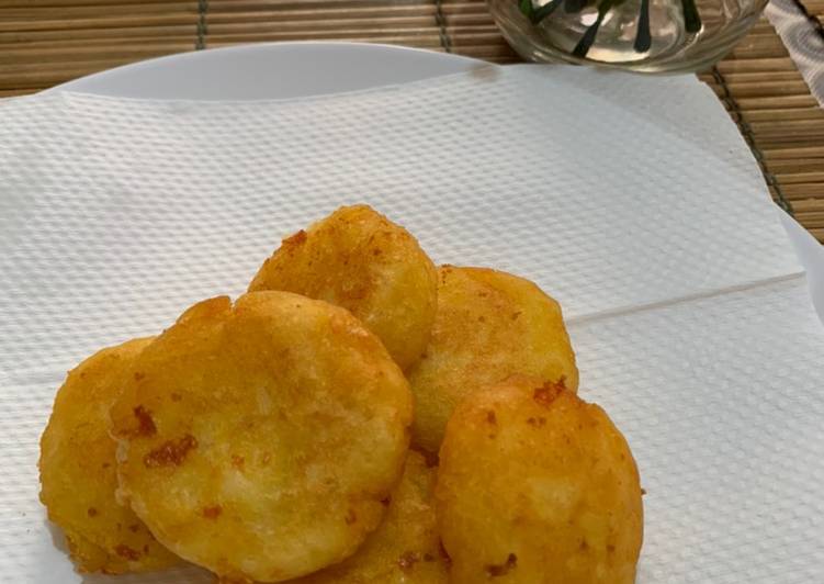 Cara Gampang Membuat Mini Hotteok (potato cheese korean pancake) Anti Gagal