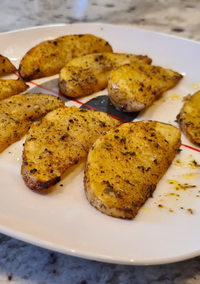 Una foto de Patatas gajo al horno