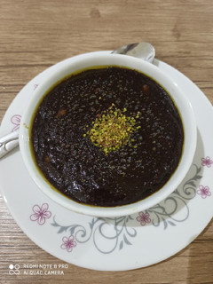 عکسی از دستور جلاب یا حلوای سیاه بوشهری