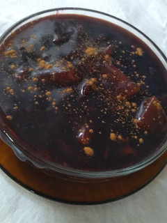Una foto de Mazamorra morada light sin azúcar ni harinas