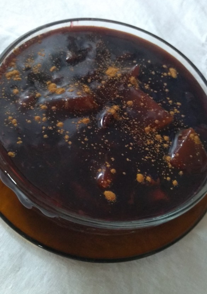 Una foto de Mazamorra morada light sin azúcar ni harinas