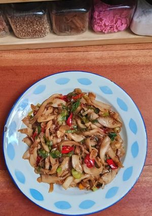 Foto resep Tumis Jamur Tiram Pedas