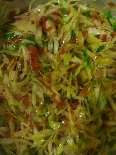 A picture of Fried Cabbage.