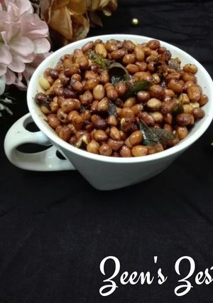 A picture of Masala Peanuts.