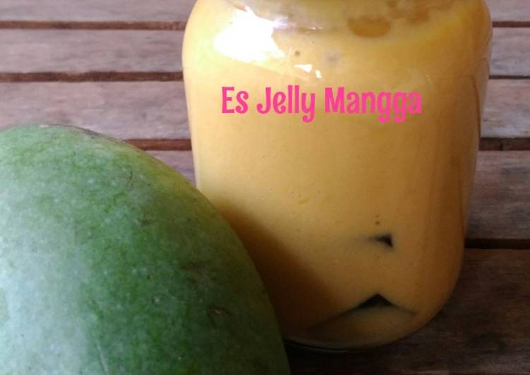 {Cara Memasak Es Jelly Mangga Untuk Pemula