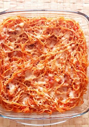 Una foto de Espaguetis Integrales con Atún y Queso