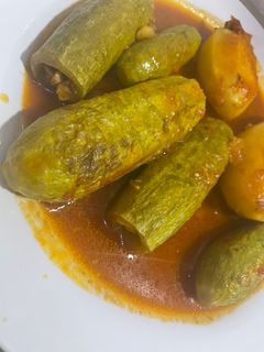 صورة لوصفة محشي كوسة