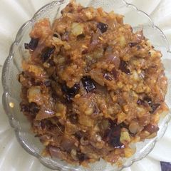 A picture of Aloo chokha(spicy).