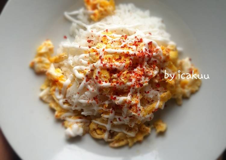 Nasi Telur Orak Arik with Mayo