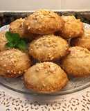 Delicias de hojaldre rellenas de cabello de ángel y canela, sin gluten, sin lactosa