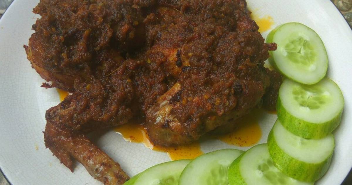 Resep Ayam bumbu hitam khas madura oleh Vivi Febriany - Cookpad