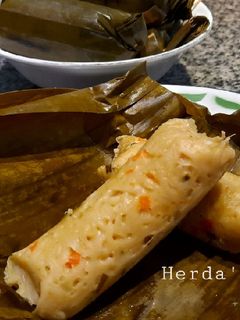 Foto resep Arem Arem Mie/Lontong Mie