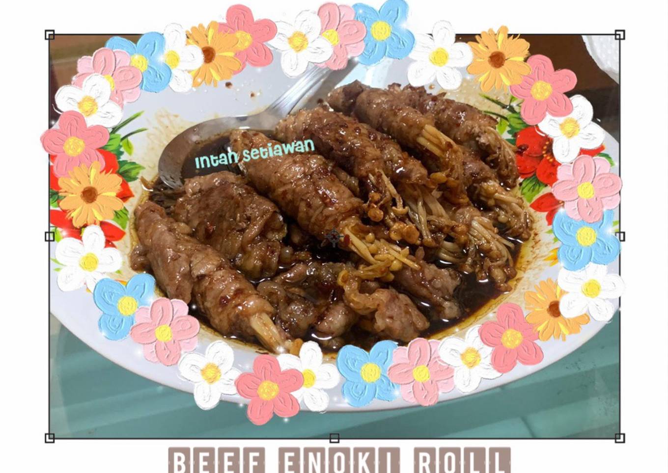Beef Enoki Roll