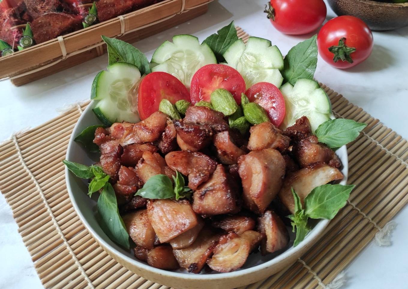 Ayam dadu kalasan spesial