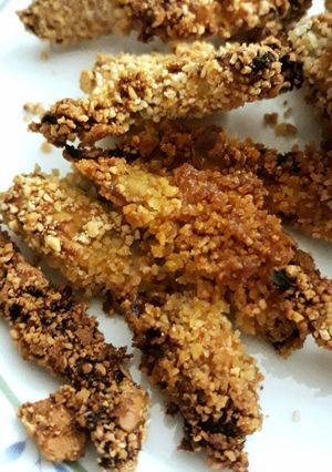 Foto di Melanzane al forno super croccanti