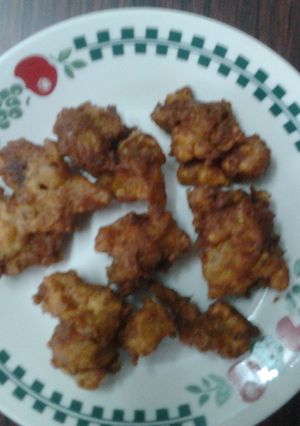 A picture of Bread crumbs pakora.