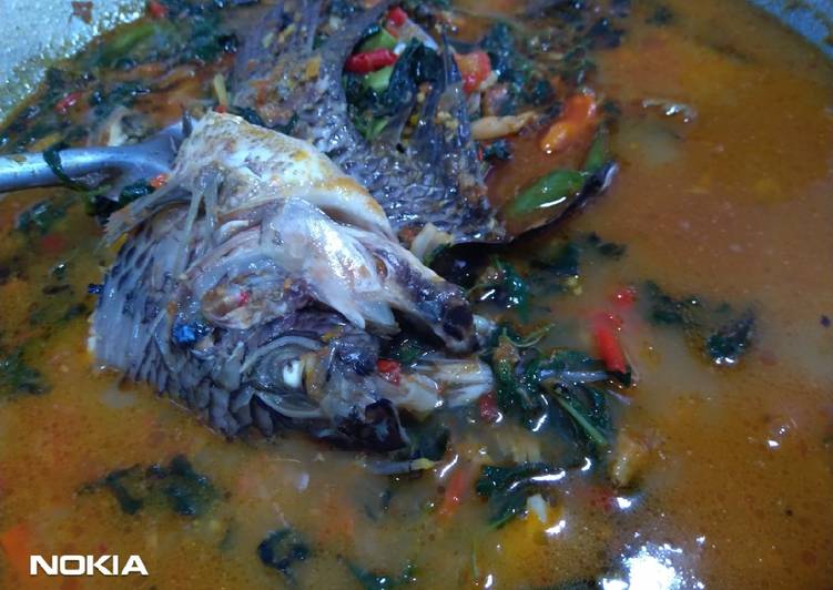 Resep Sayur ikan mujair kemangi petai sederhana, Enak