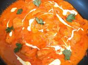 A picture of butter chicken marinade