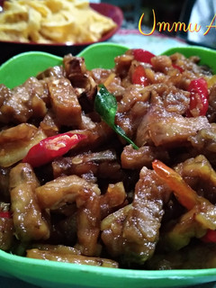 Foto resep Oseng Tempe Pedas Manis
