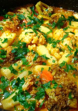 O poză a rețetei Zuppa di ortaggi.