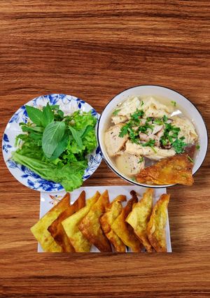 Hình của món Hủ tiếu chay.