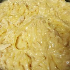 A picture of Chicken Cheeseghetti .