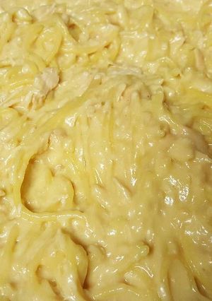 A picture of Chicken Cheeseghetti .