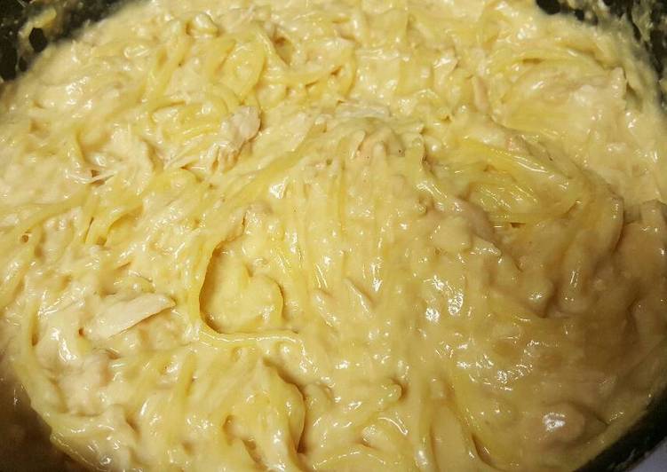 How to Cook Delicious Chicken Cheeseghetti