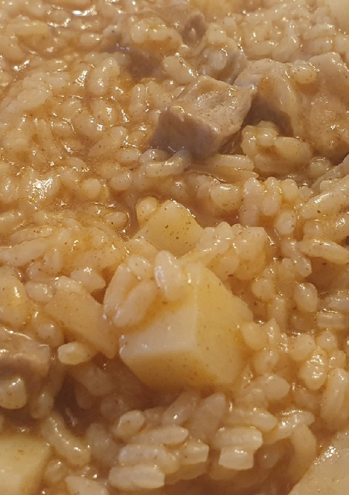 Una foto de Caldo de Arroz