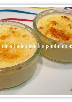 Una foto de Crême brûlée