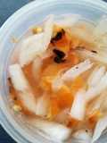 Chile habanero curtido con cebolla