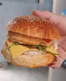 Bánh Hamburger+ bánh cua (công thức không nhồi bột)