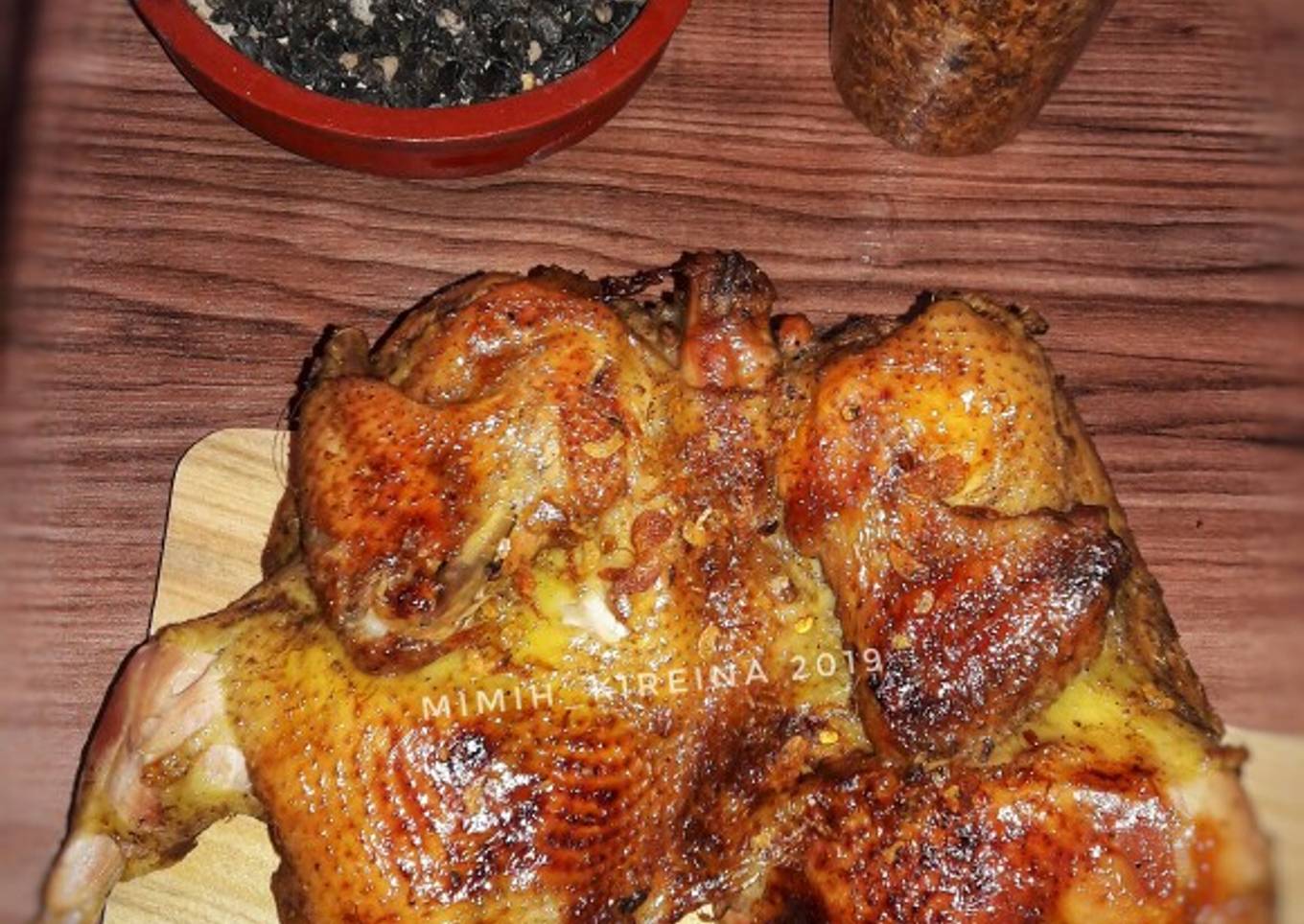 Ayam panggang oven bumbu rempah
