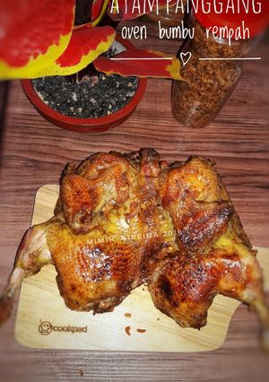Foto resep Ayam panggang oven bumbu rempah
